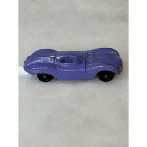 Vintage Tootsie Toy Jaguar Race Car Purple Diecast Made in USA